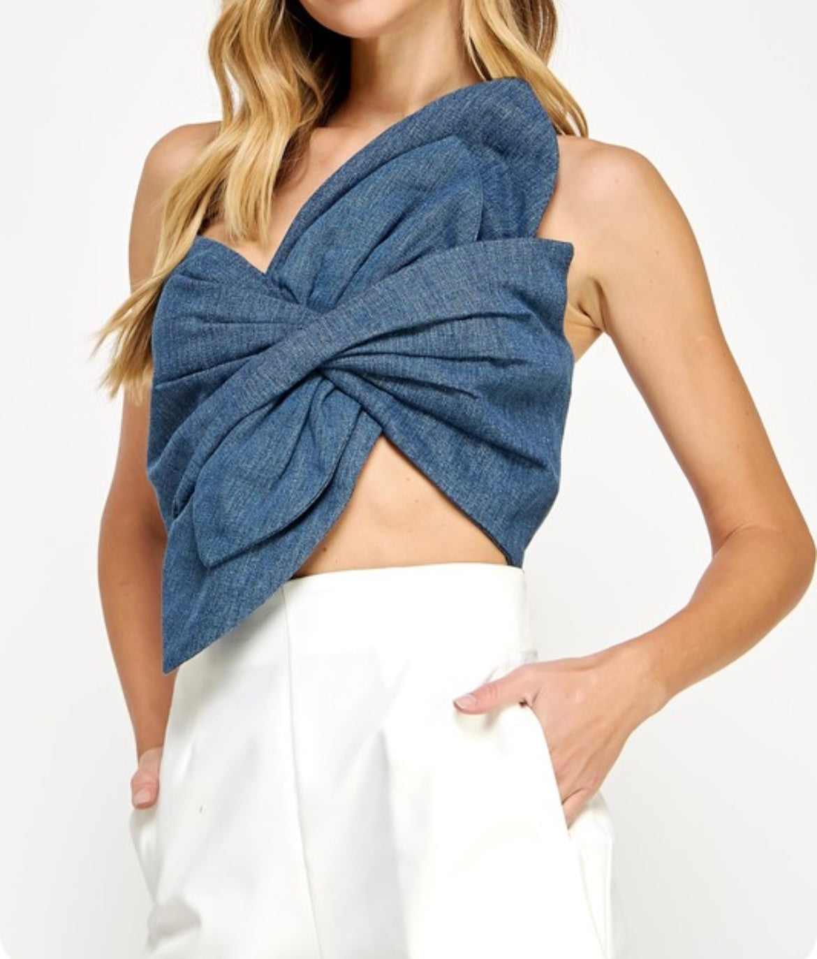 Denim Lola Top